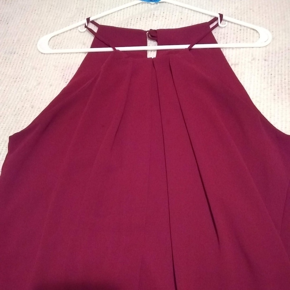 Halter blouse never worn. Like new